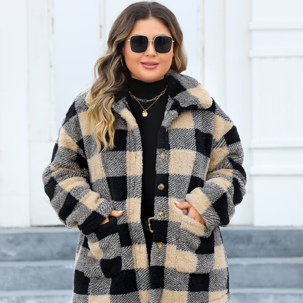 Confidence and Comfort: How CurveLoom’s Plus-Size Fleece Coats Keep You Cozy in Style - CurveLoom