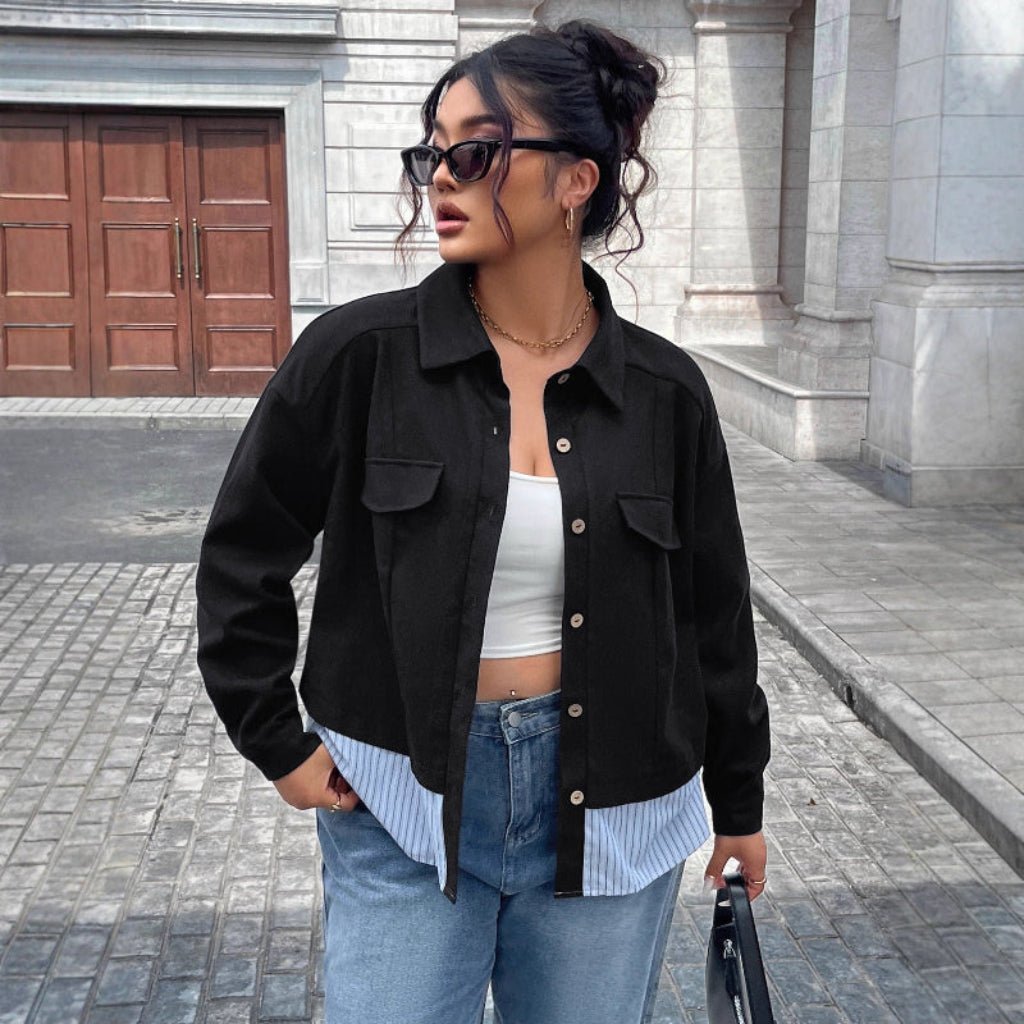 Fashion-Forward Outerwear: Why Every Plus-Size Woman Needs a CurveLoom Fashion Jacket - CurveLoom