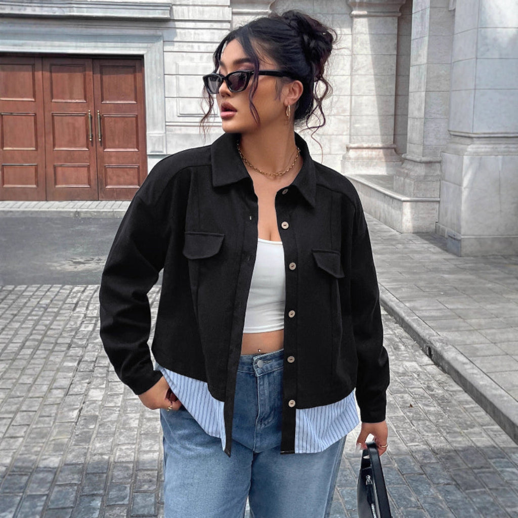 Fashion-Forward Outerwear: Why Every Plus-Size Woman Needs a CurveLoom Fashion Jacket